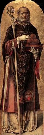 BARTOLOMEO VENETO St Nicholas of Bari china oil painting image